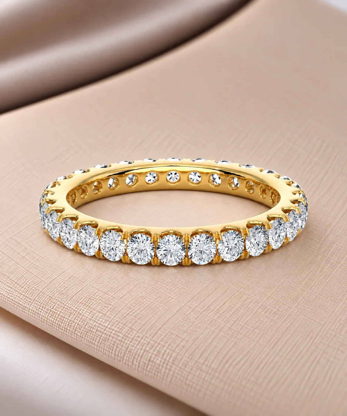 Moissanite ring enhancer