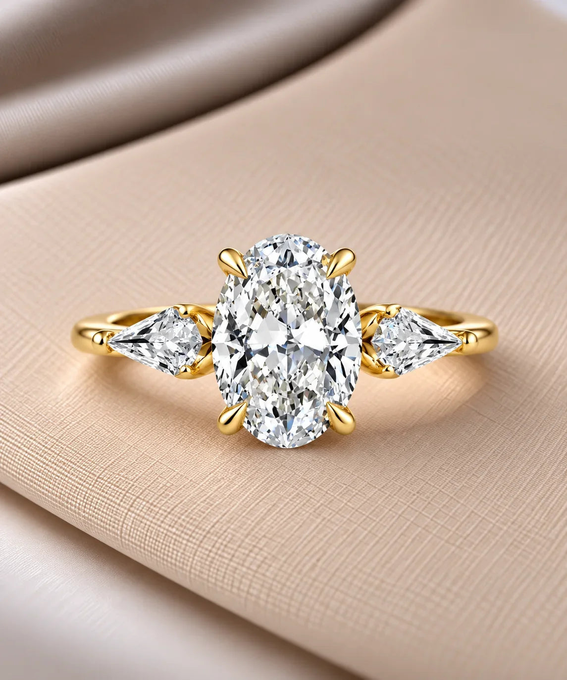 Moissanite rings