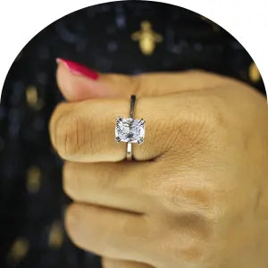 Moissanite rings under 200 dollar