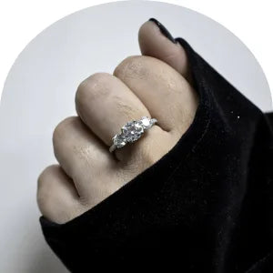 Top rated moissanite engagement rings
