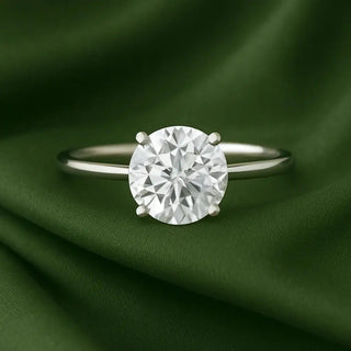 White-Gold-Moissanite-Engagement-Rings Loose Moissanite