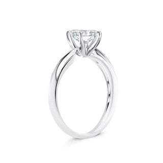 1.5 Carat Marquise Cut Solitaire Moissanite Ring in White Gold