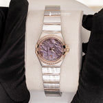 Load image into Gallery viewer, Front View Of Purple Dial Plain Constellation Watch For Women

