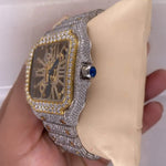 Load image into Gallery viewer, Side View Of VVS Moissanite Watch
