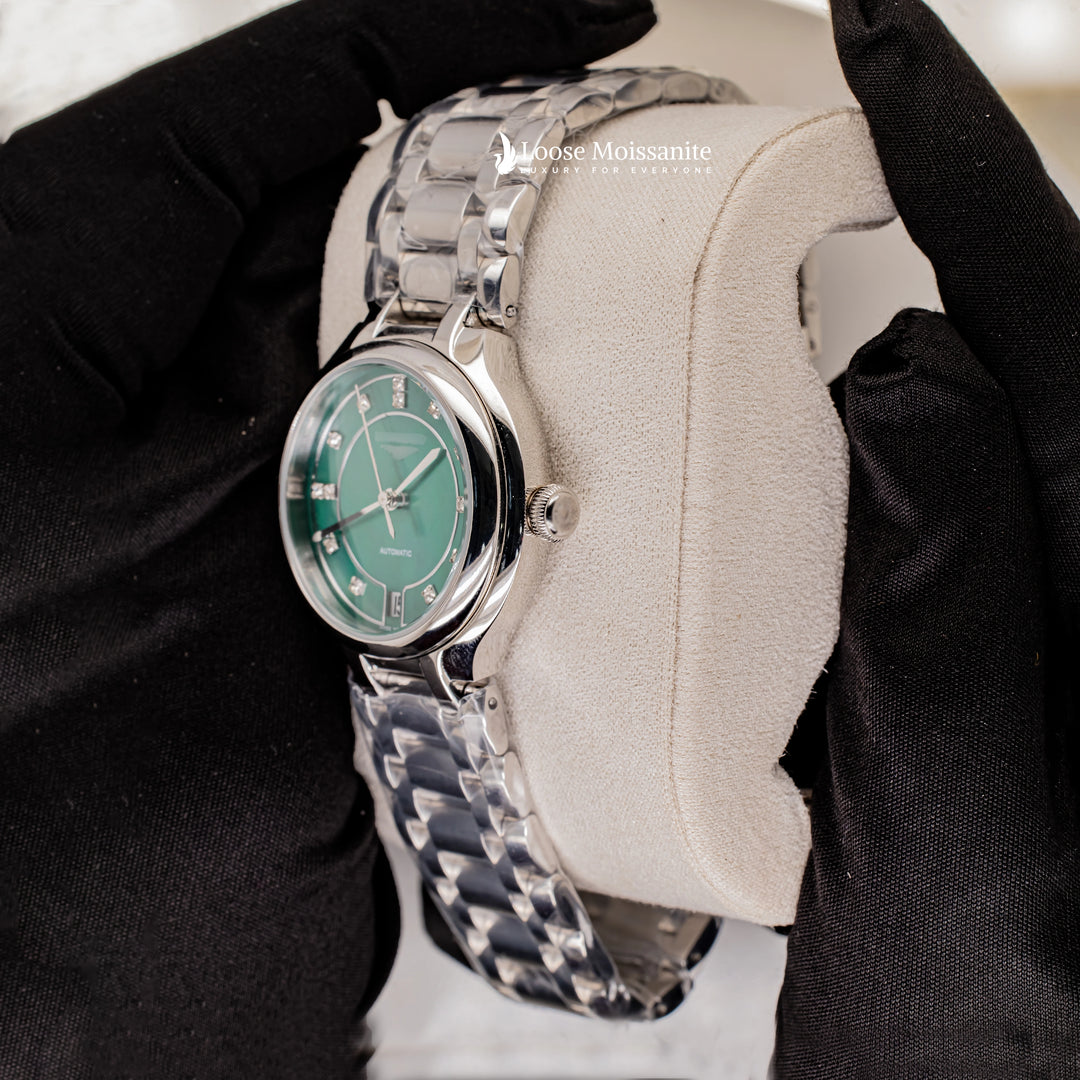 Side View Of Primaluna Women's Automatic Watch
