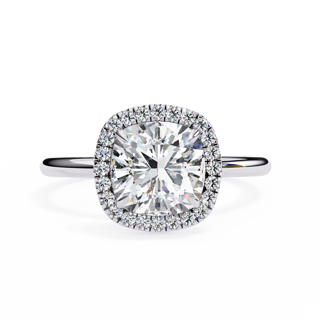 cusion cut ring