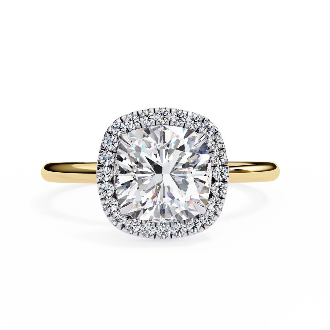 cusion cut ring