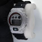 Load image into Gallery viewer, Side View Of Moissanite Iced-Out Digital Watch For Men
