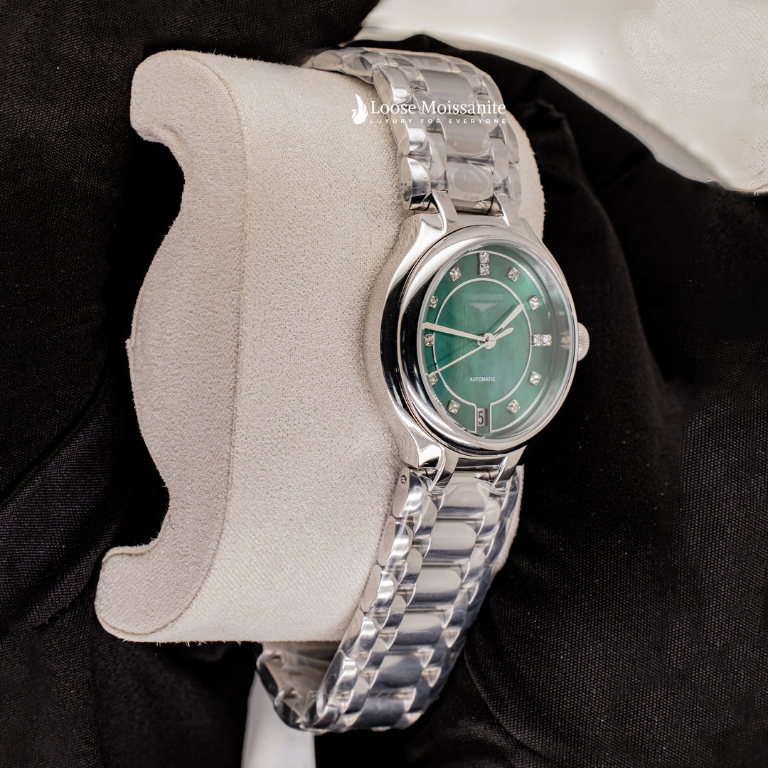 Side View Of Primaluna Women's Automatic Watch
