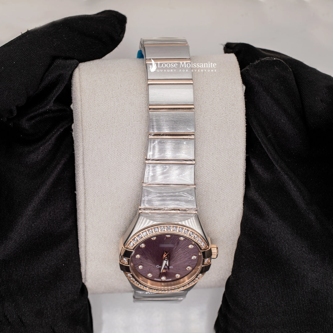 Close Up View Of Constellation Quartz Ladies Luxury Watches