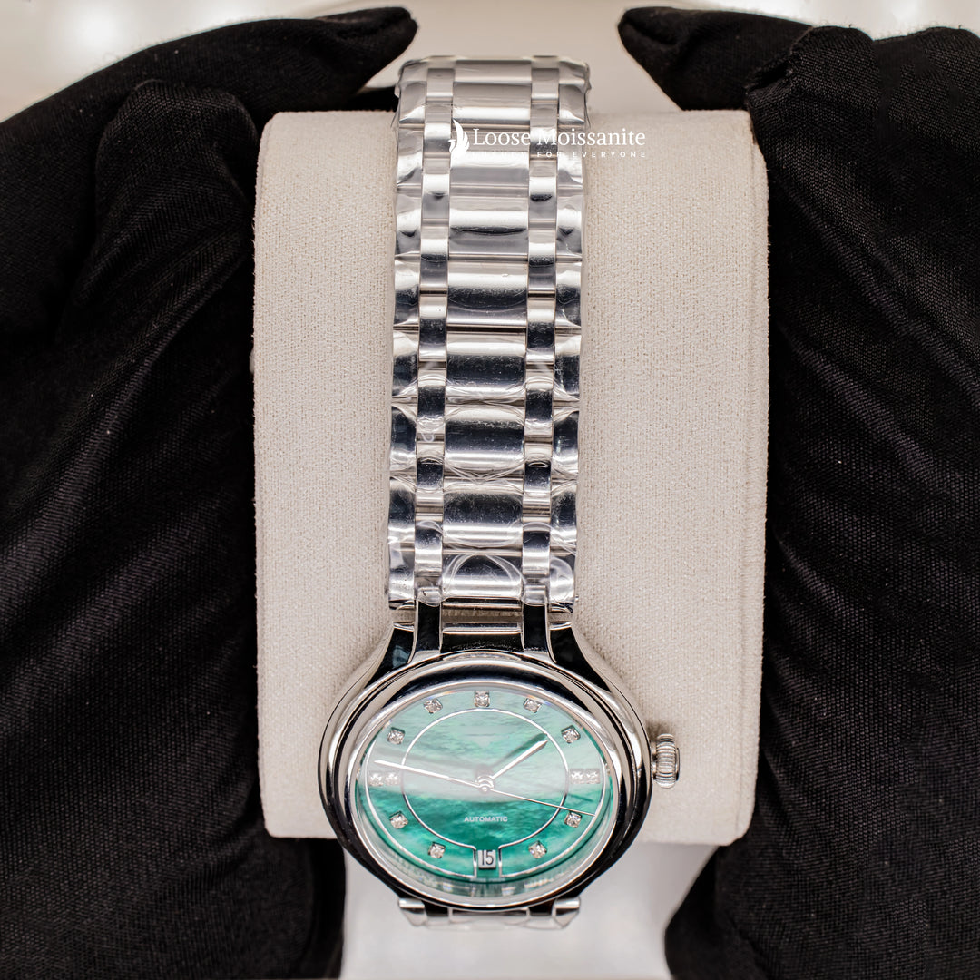 Close Up View Of Primaluna Women's Automatic Watch