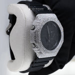 Load image into Gallery viewer, Side View Of Luxury Moissanite Rubber Strap GA-2100 Watch
