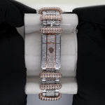 Load image into Gallery viewer, Back View Of Moissanite Iced Out luxury watches for men

