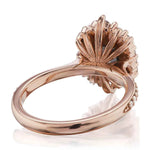 Load image into Gallery viewer, 2.50 Carat Asscher Cut Vintage Halo Moissanite Ring in Rose Gold
