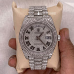 Load image into Gallery viewer, Bust Down Moissanite Watch - Swiss Made
