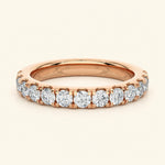 Load image into Gallery viewer, Front View Of Eternity Band Women
