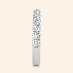 Load image into Gallery viewer, Side View Of Eternity Band Women

