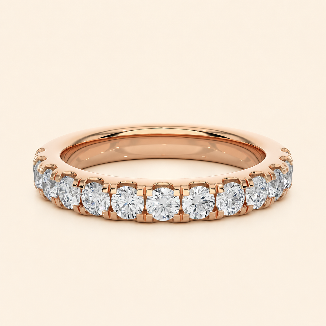Front View Of Eternity Band