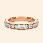 Load image into Gallery viewer, Front View Of Eternity Band
