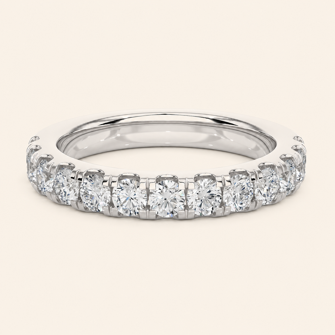 Front View Of Eternity Band