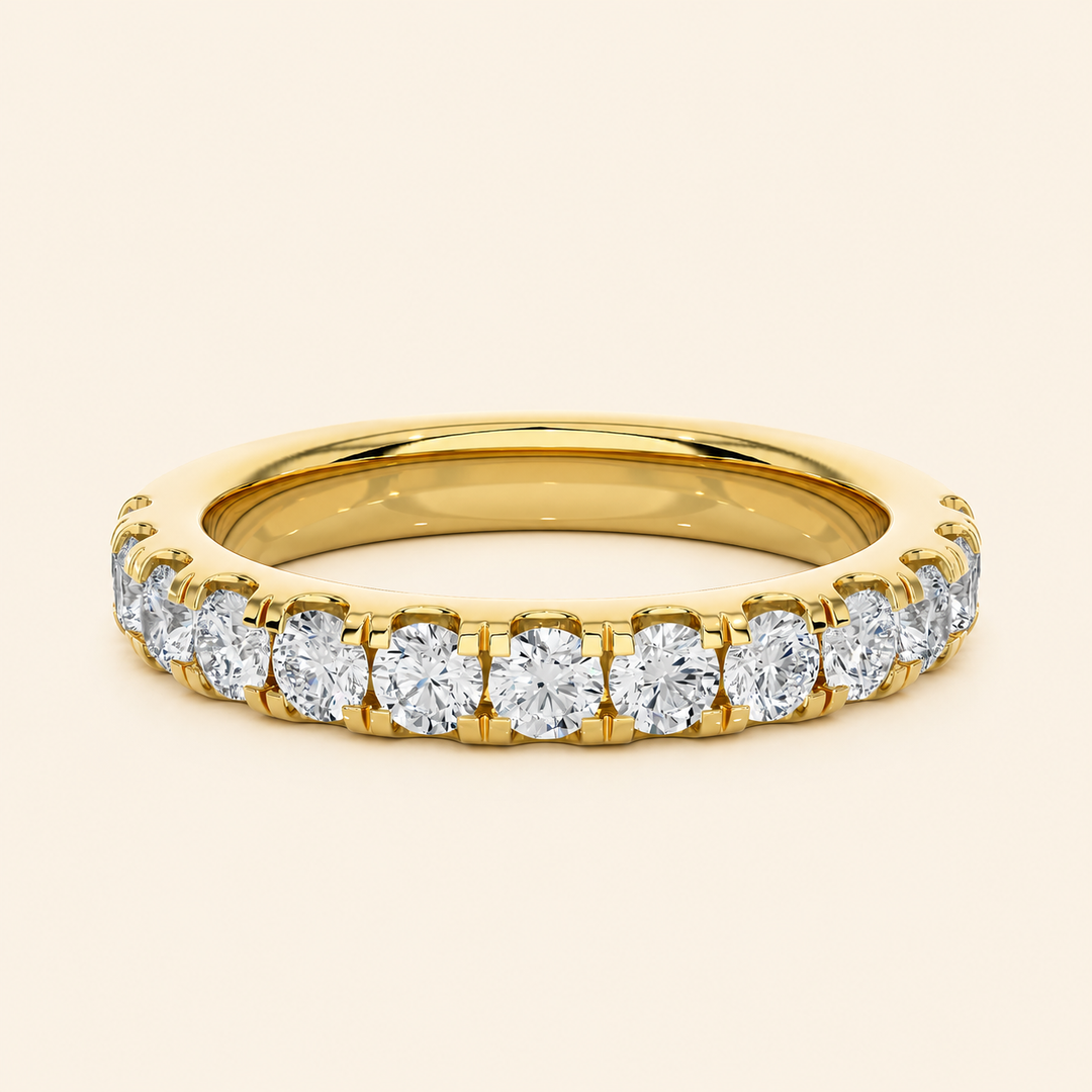 Front View Of Eternity Band