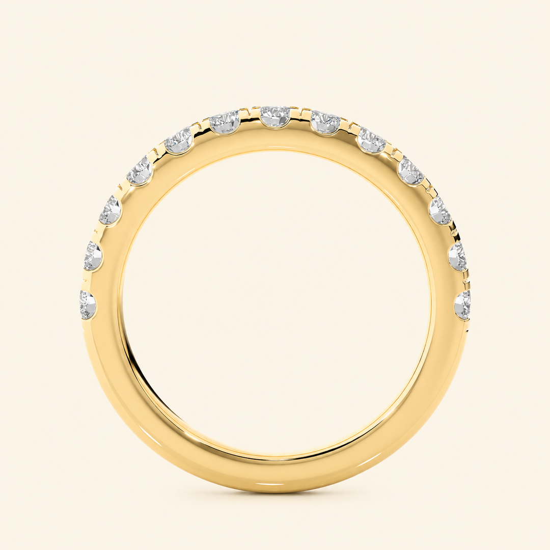 Back View Of Eternity Band