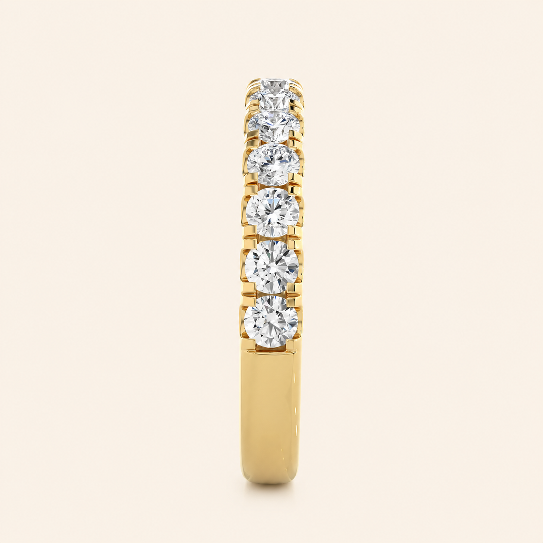 Side View Of Eternity Band
