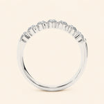 Load image into Gallery viewer, Back View Of Bar Setting Wedding Band
