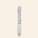 Load image into Gallery viewer, Side View Of Half Eternity Band
