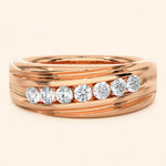 Load image into Gallery viewer, Front View Of 7 Stone Ring

