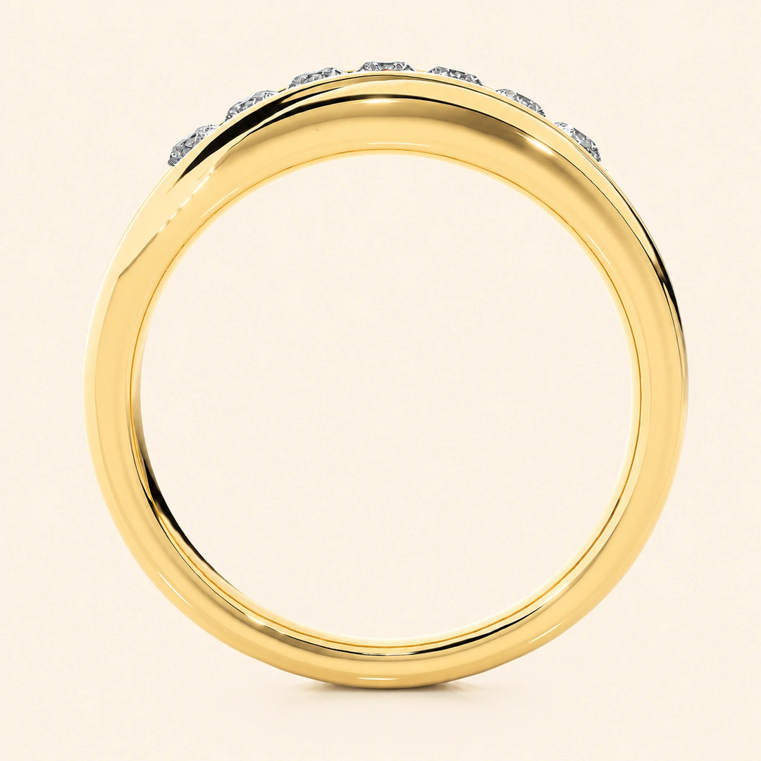 Back View Of 7 Stone Ring