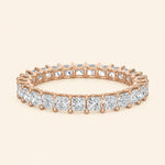 Load image into Gallery viewer, Front View Of Princess Eternity Band
