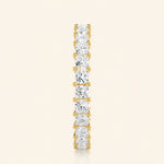 Load image into Gallery viewer, Side View Of Princess Eternity Band
