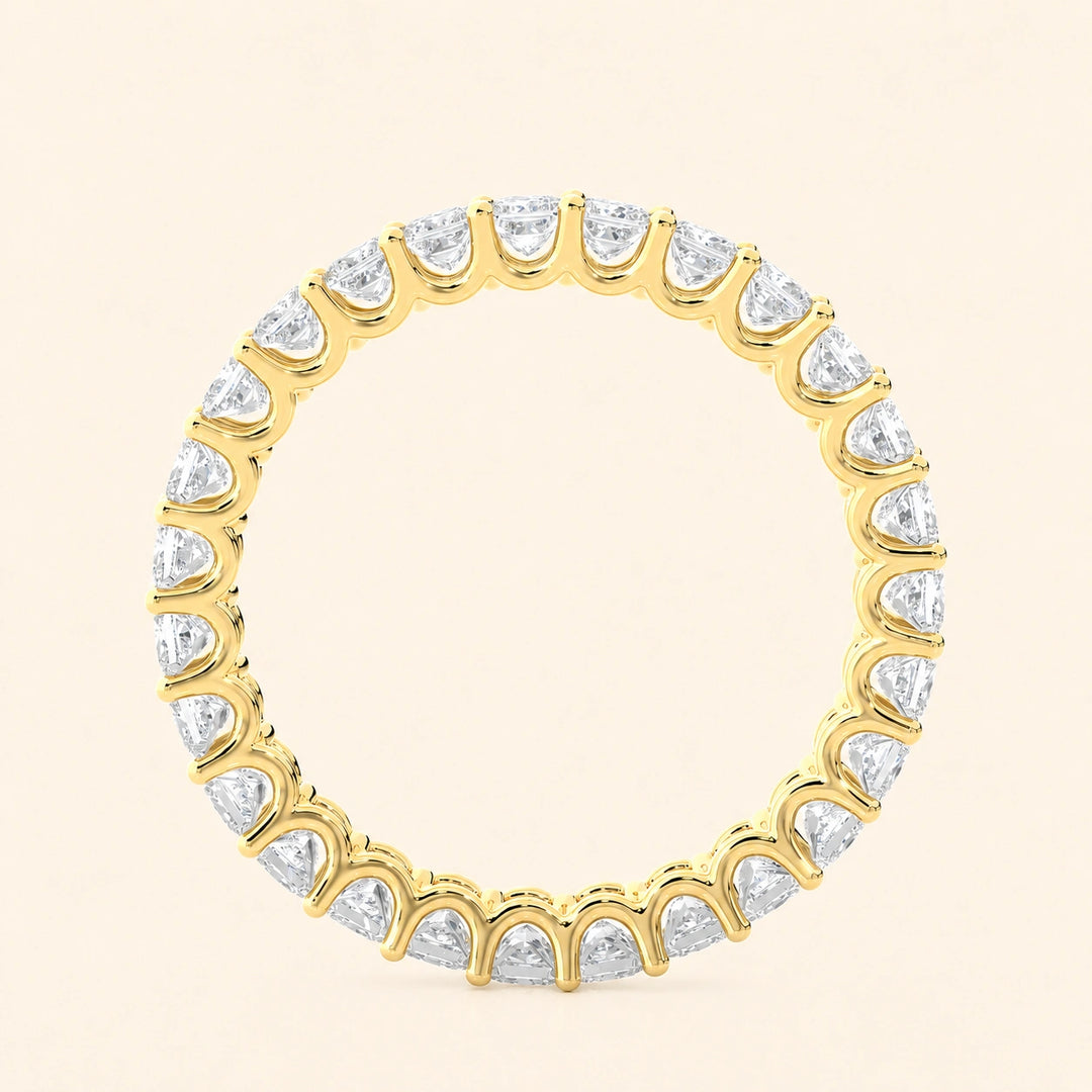 Back View Of Princess Eternity Band