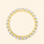 Load image into Gallery viewer, Back View Of Princess Eternity Band
