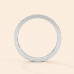 Load image into Gallery viewer, Back View Of Baguette Wedding Bands For Women
