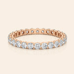 Load image into Gallery viewer, Front View Of Round Eternity Band

