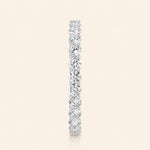 Load image into Gallery viewer, Side View Of Round Eternity Band
