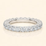 Load image into Gallery viewer, Front View Of Filigree Eternity Band
