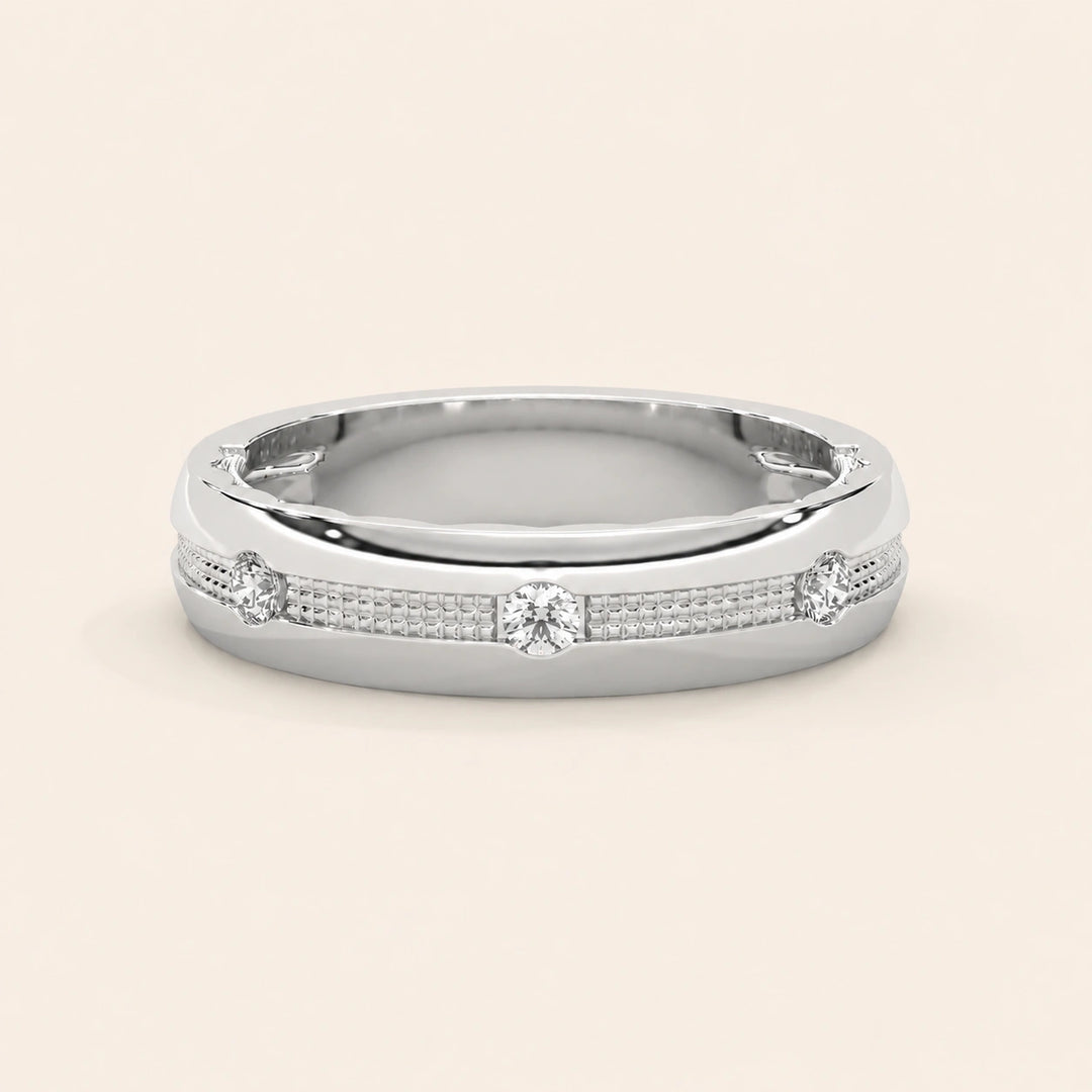 Front View Of Wedding Band