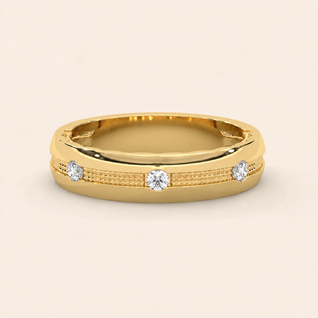 Front View Of Wedding Band