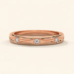 Load image into Gallery viewer, Front View Of Contour Wedding Band
