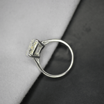 Load image into Gallery viewer, 3 Carat Emerald Cut Moissanite Ring
