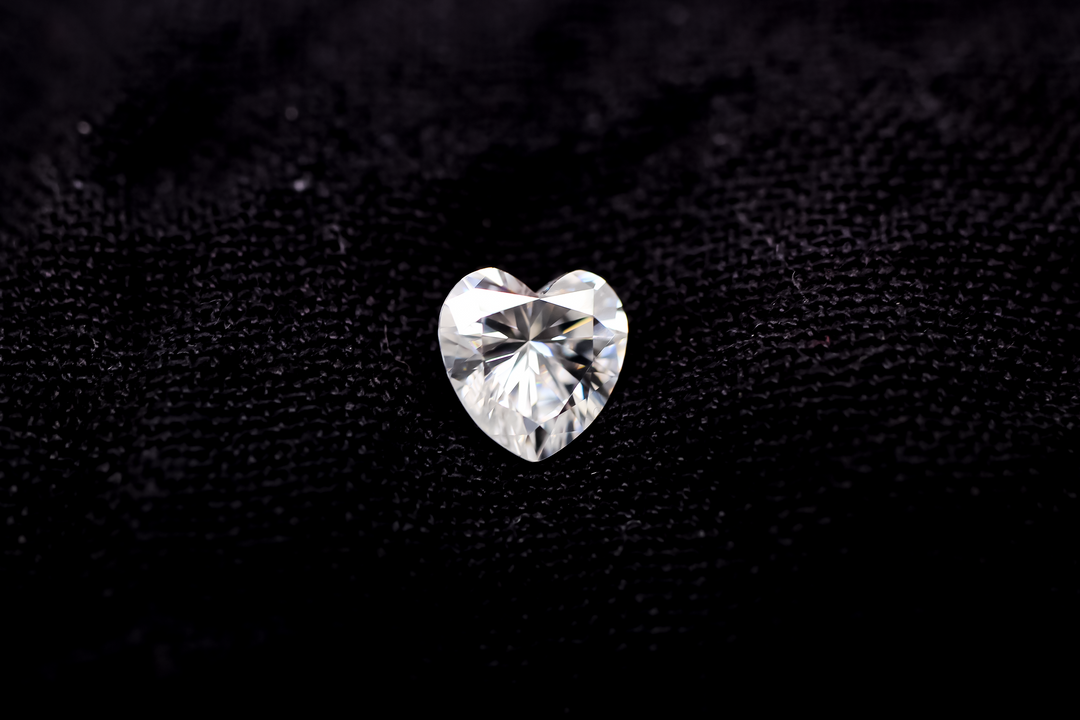 Heart Shaped Moissanite Loose Stone