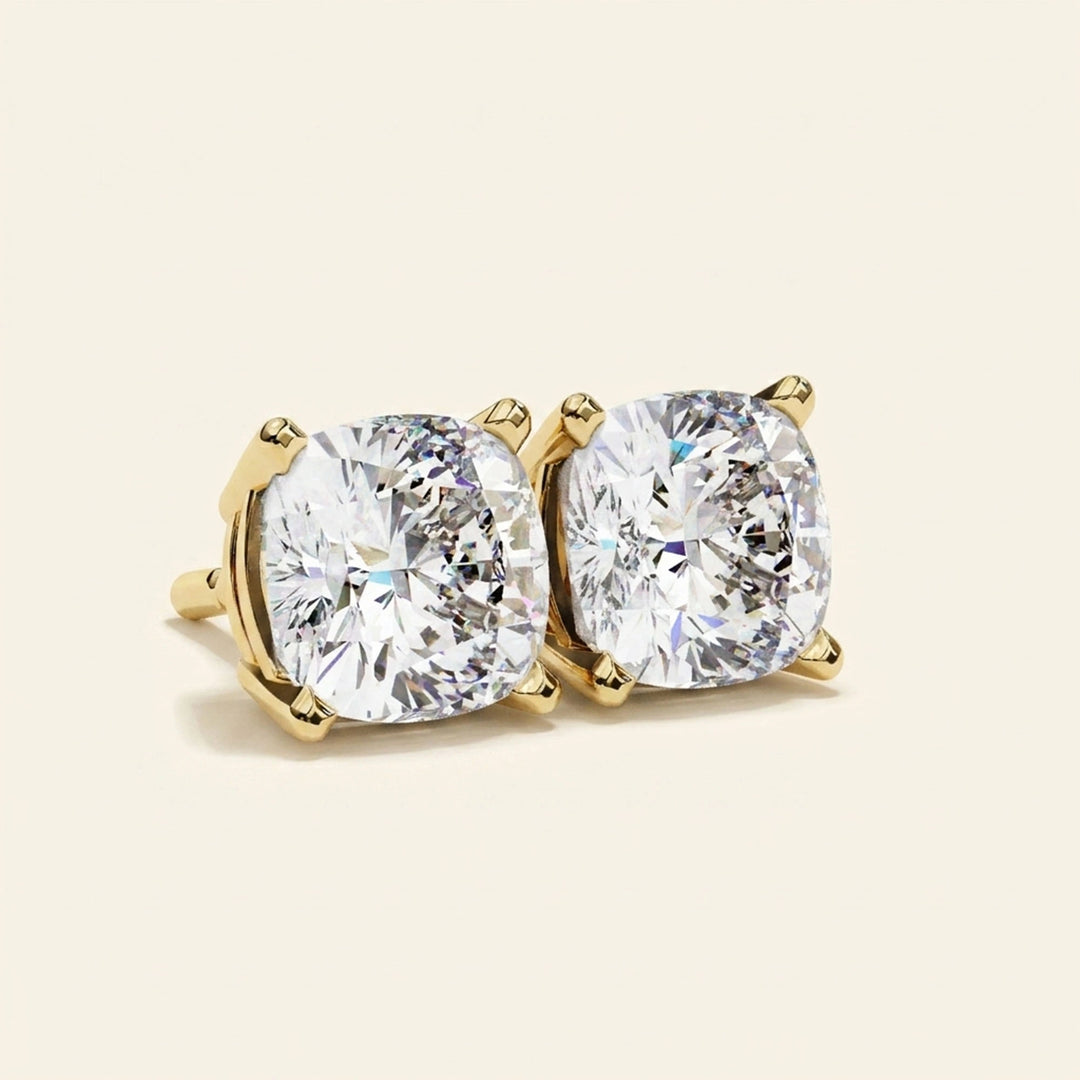 Cushion Cut Earrings