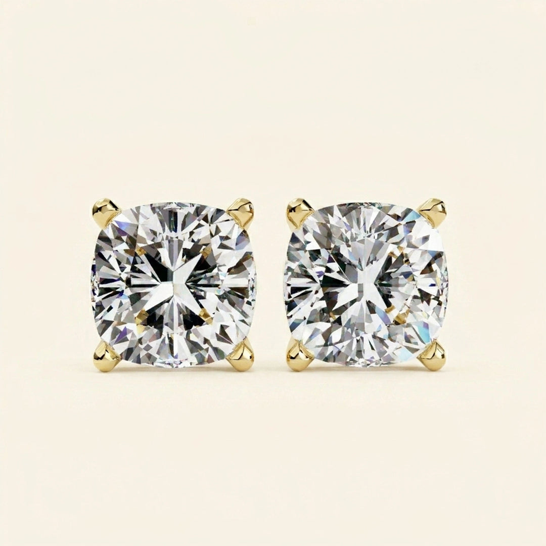 Cushion Cut Earrings