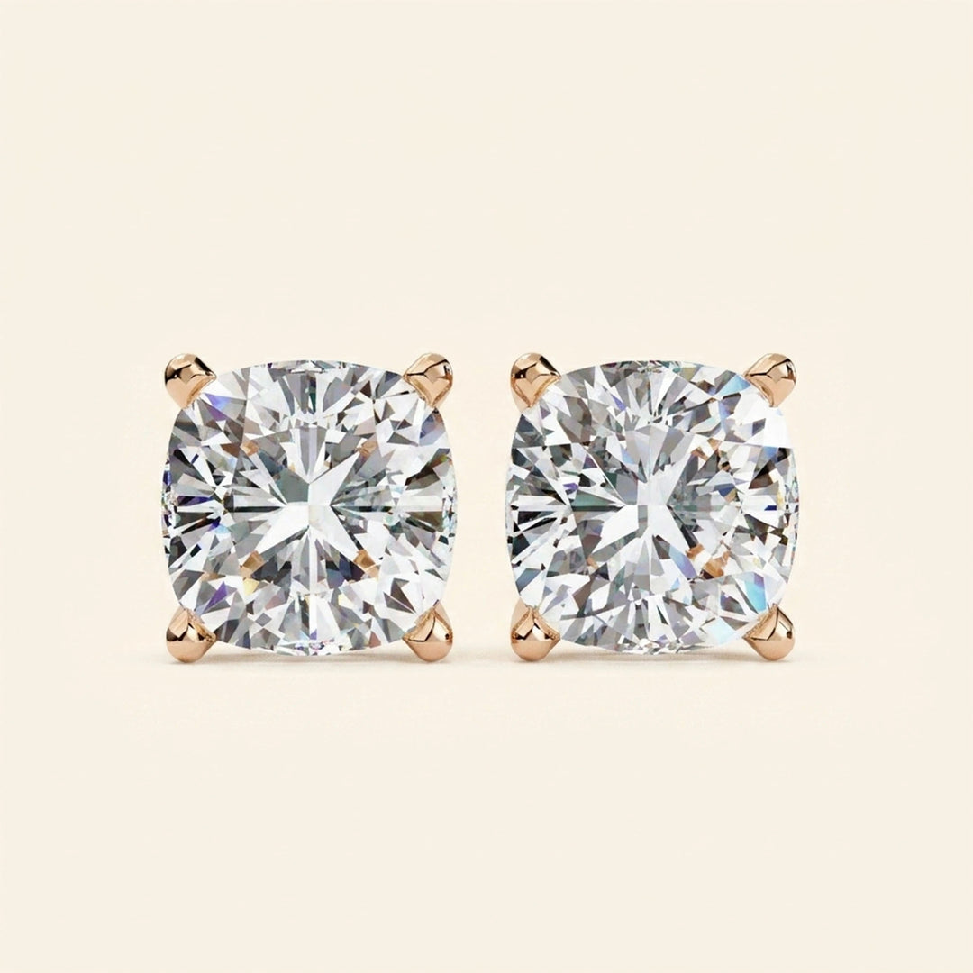 Cushion Cut Earrings