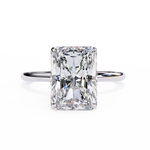 Load image into Gallery viewer, 2.50 Carat Radiant Cut Solitaire Moissanite Ring
