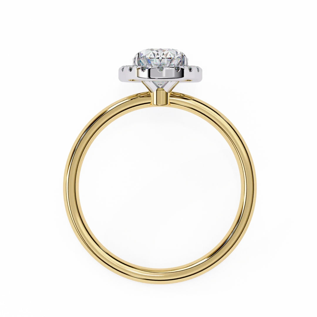 oval cut halo ring
