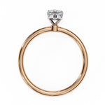 Load image into Gallery viewer, 1 Carat Marquise Cut Moissanite Engagement Ring in Rose Gold
